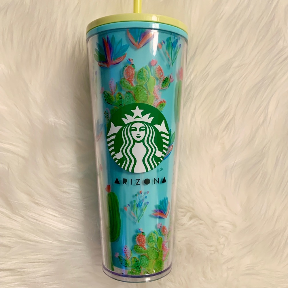 Starbucks Collectible Arizona Cactus Acrylic Tumbler 🌵